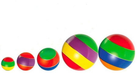 Купить Мячи резиновые (комплект из 5 мячей различного диаметра) в Гаджиеве 
