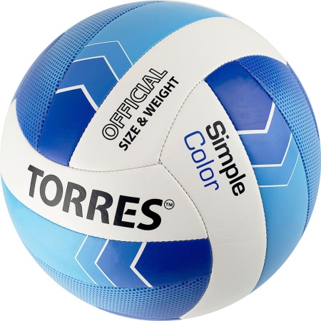 Купить Мяч волейбольный Torres Simple Color любительский р.5 в Гаджиеве 